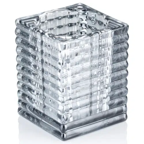 Cube Smoke Grey YUYU - 7,5 x 7,5 x 9,5 cm - Glas - 4114107 Cube Smoke Grey YUYU - 7,5 x 7,5 x 9,5 cm - Glas - 4114107