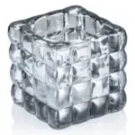 Cube Smoke Grey YUYU - 8 x 8 x 8 cm - Glas - 4113108
