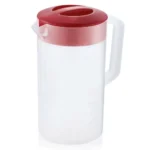 Kanne mit rotem Deckel - 2,5 ltr. - Skalierung 250 ml - Polypropylen - 9306252 - 9306252