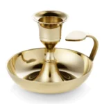 Kerzenhalter Set - Ø 10 cm - Höhe 7 cm - Set á 5 Stück - Messing - 4110090 - 4110090