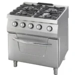 Maxima Gastroherd Gas inkl. Ofen - 4 Brenner - 37 kW – B800xT700xH850mm - 09396113 - 09396113