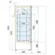 Tiefkühlschrank Glastür Marin Umluft | Combisteel 7295.0075 - 7295.0075