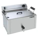 Fritteuse doppelt | 400 V-9 kW | B535XD415XH380 mm | SARO 458-1001