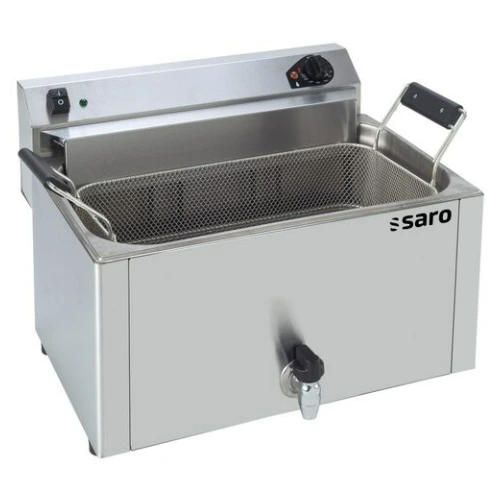 Fritteuse doppelt 400 V-9 kW B535XD415XH380 mm SARO 458-1001