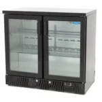 Gastro Getränke Kühlschrank - 2 Scharnier -Türen - 4 verstellbare Regale - Maxima 09400905