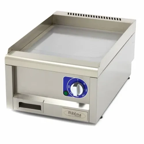 Gastro Grillplatte - Glatt - Einzeleinheit - 60 cm Tief - Elektrisch - Maxima 09391610