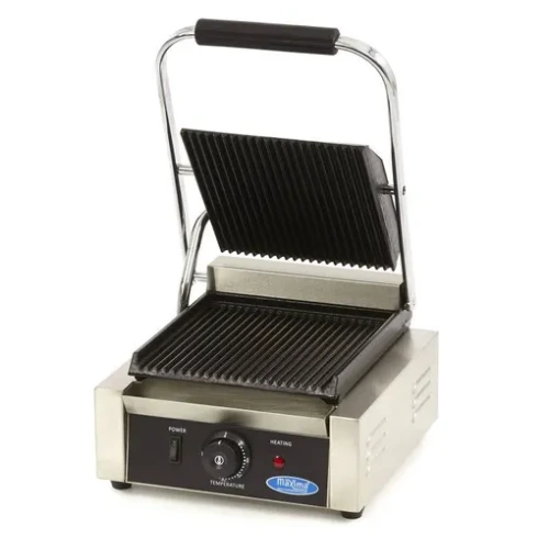 Gastro Kontaktgrill - Gerillt - Einzelgrillplatte - 22 cm - Maxima 09300430