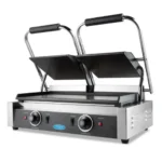 Gastro Kontaktgrill - Glatte - Doppelgrillplatte - 2 x 22 cm - Maxima 09300437