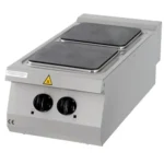 Gastro Premium Kochfeld - 2 Brenner - Einzeleinheit - 90 cm Tief - Elektrisch - Maxima 09398535 - 09398535