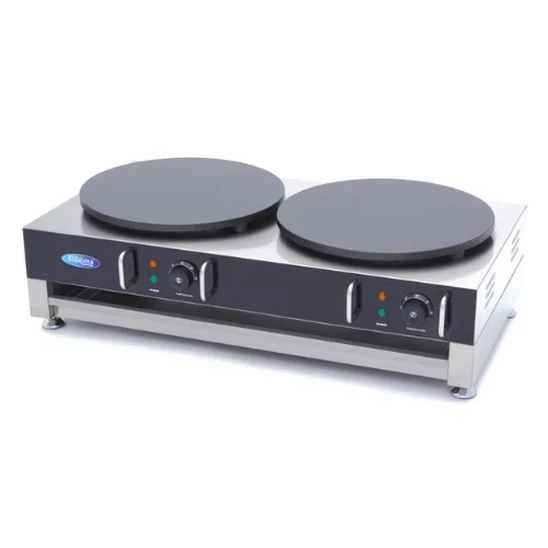 Maxima Gastro Crepes Maker - Doppelte Crepes - 2 x 40 cm - inkl. Teigverteiler - 09374071
