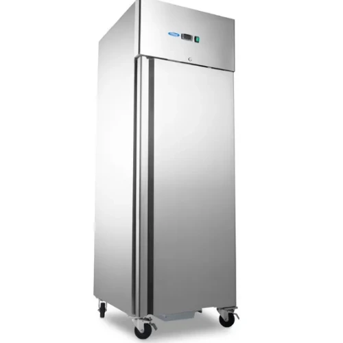 Maxima Gastro Gefrierschrank - 700 liter - 3 Einstellbare Regale 21 GN - auf Rädern - inkl. Regale - 09400035