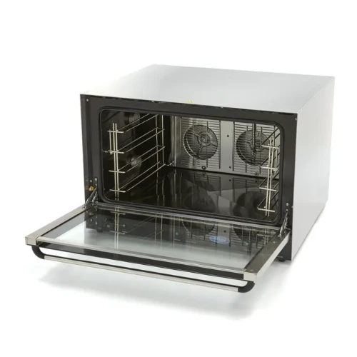 Maxima Gastro Konvektionsofen - Dampf - Passt 4 Tabletts 60 x 40 cm - Eingebauter Timer - 09362250