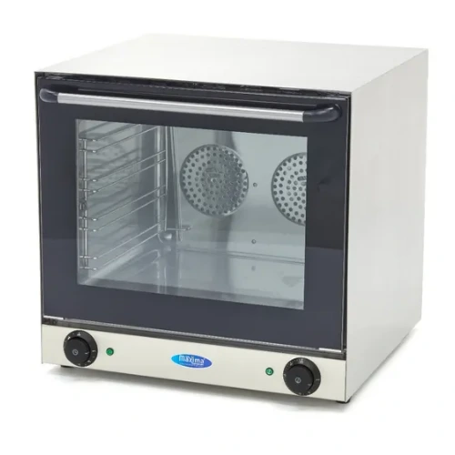 Maxima Gastro Konvektionsofen - Passt 4 Tabletts - Eingebauter Timer - Bis zu 300 ° C - 09300420