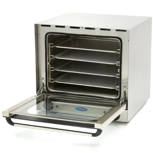 Maxima Gastro Konvektionsofen - Passt 4 Tabletts - Eingebauter Timer - Bis zu 300 ° C - 09300420