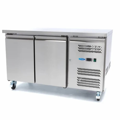 Maxima Gastro Kühltisch - 136 cm - 2 Türen - 09400400