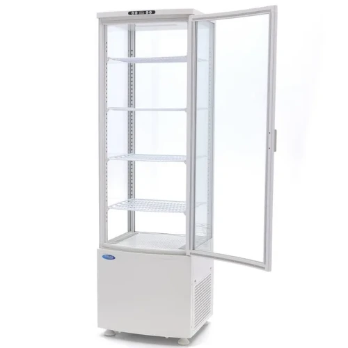 Maxima Gastro Kühlvitrine - 235 liter - 52 cm - Weiß - 09400815