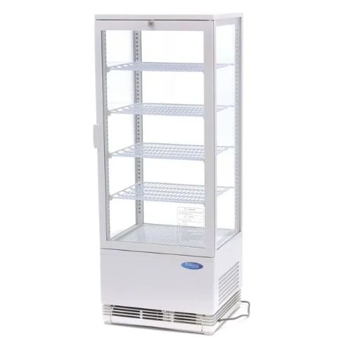 Maxima Gastro Kühlvitrine - 98 liter - 43 cm - Weiß - 09400810