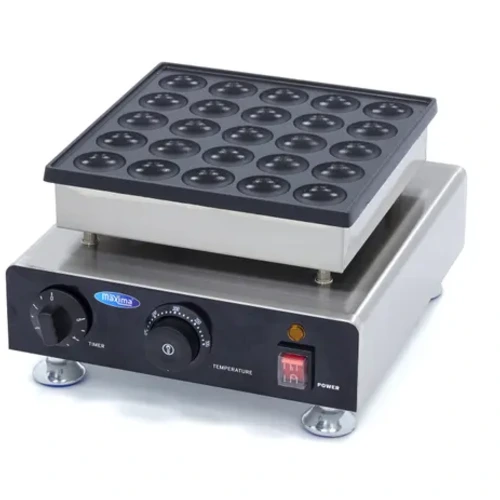 Maxima Gastro Mini Pfannkuchenmacher - 25 Stück - Jeweils Ø4,5 cm - 09374130