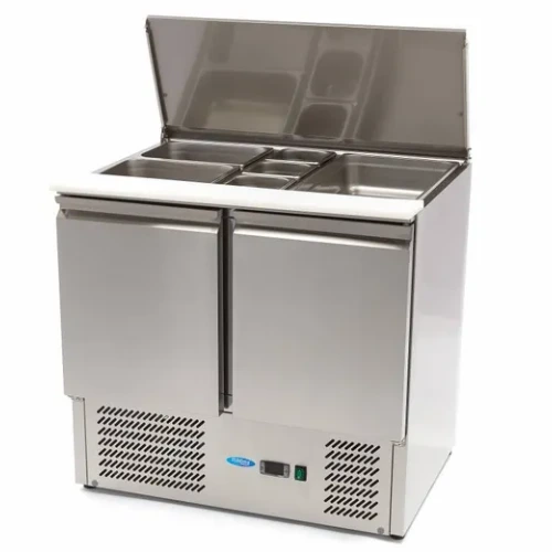 Maxima Gastro Saladette - 257 liter - 90 cm - 2 Türen - 09400410