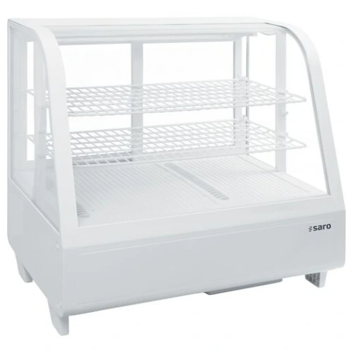 Saro Gastro Kühlvitrine 100 liter - Modell KATRIN weiß - 330-1031
