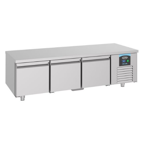 Combisteel Gastro Kühltisch 3 Türen flach – B1600xT700xH600mm - 7489.5080